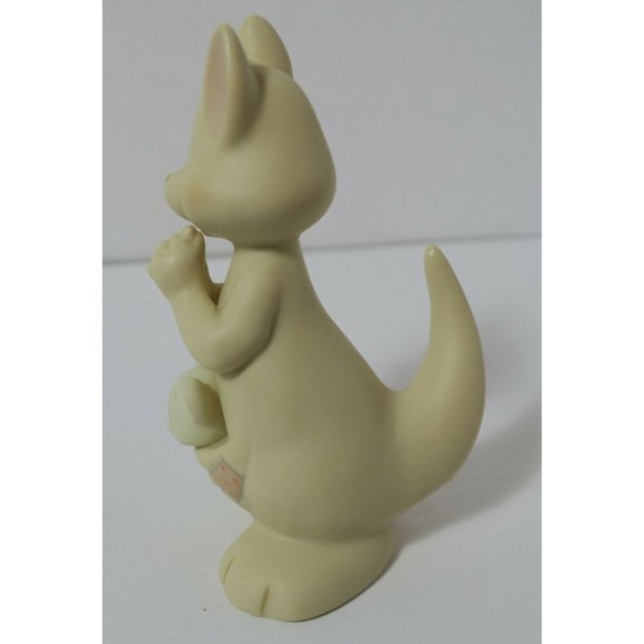 VTG 1988 Hello World! Samuel Butcher Kangaroo with baby Enesco 521175 - Picture 2 of 6
